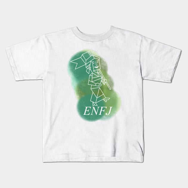 ENFJ - The Protagonist Kids T-Shirt by KiraCollins